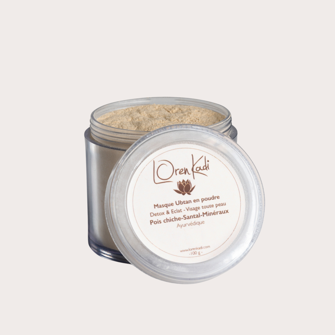 Masque ayurvédique visage Ubtan en poudre