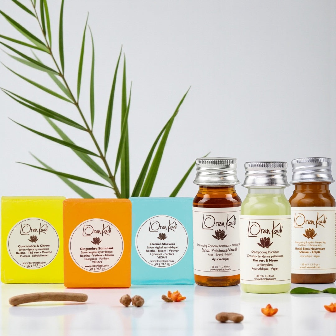 Pack "Découverte vitalité" 6 minis soins ayurvédiques