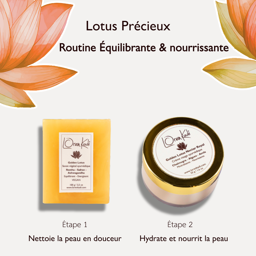 Duo cadeau "Lotus précieux"