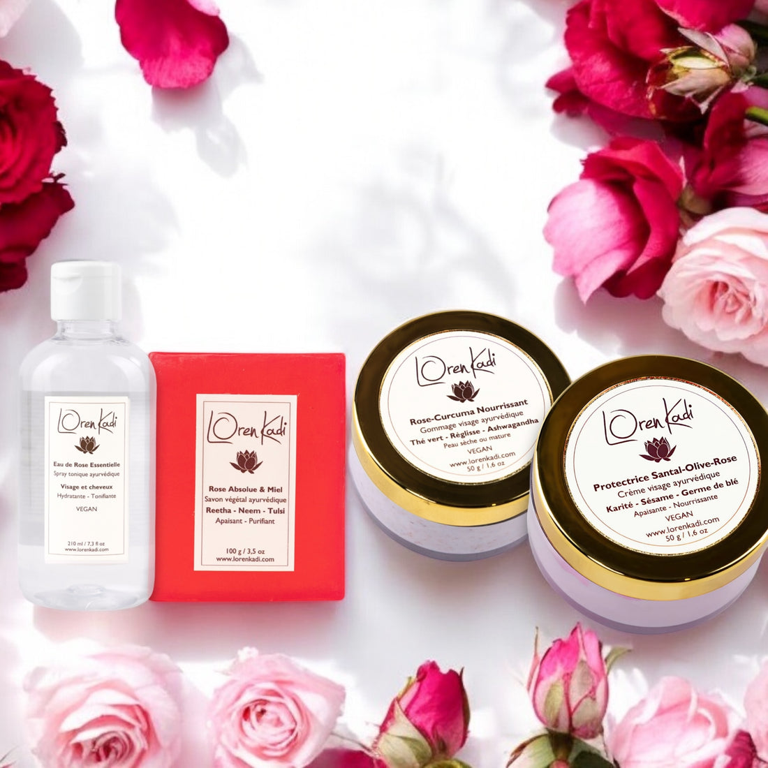 Rituel ayurvédique "Pluie de Roses"