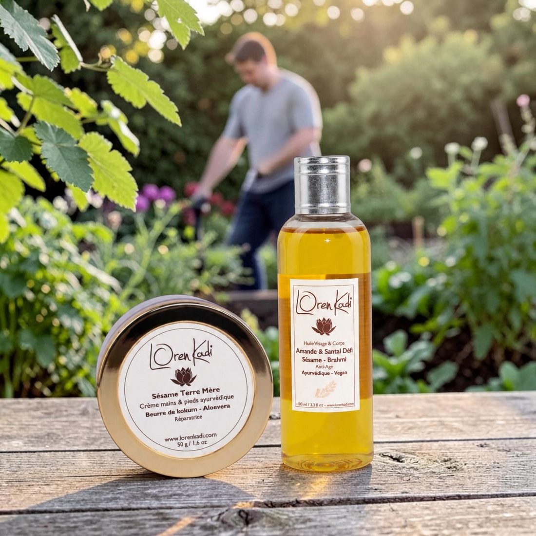 Duo de soins ayurvédique du Jardinier