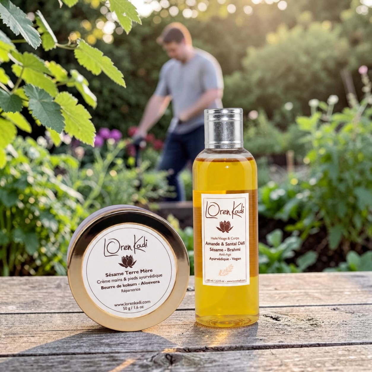 Duo de soins ayurvédique du Jardinier