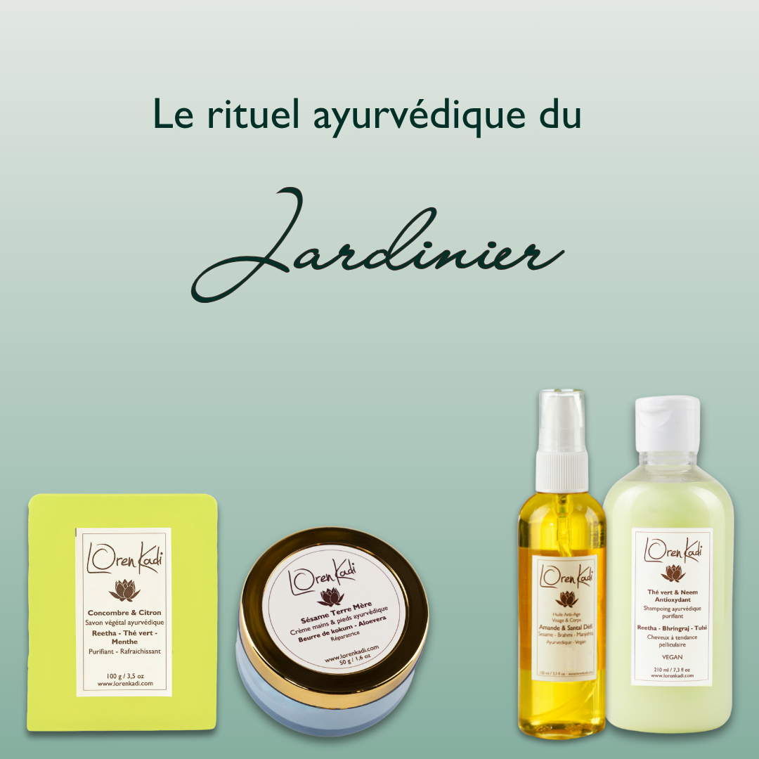 Rituel de soins ayurvédique du Jardinier