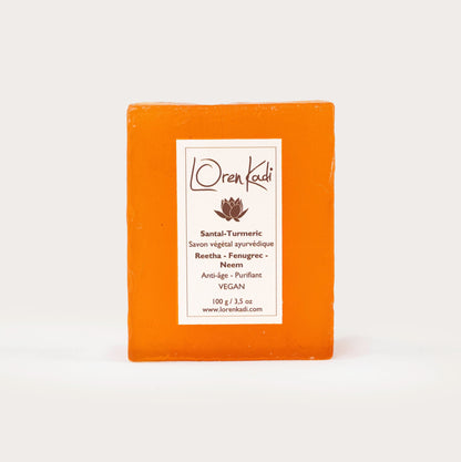 Savon ayurvédique - Irreprochable Santal Turmeric