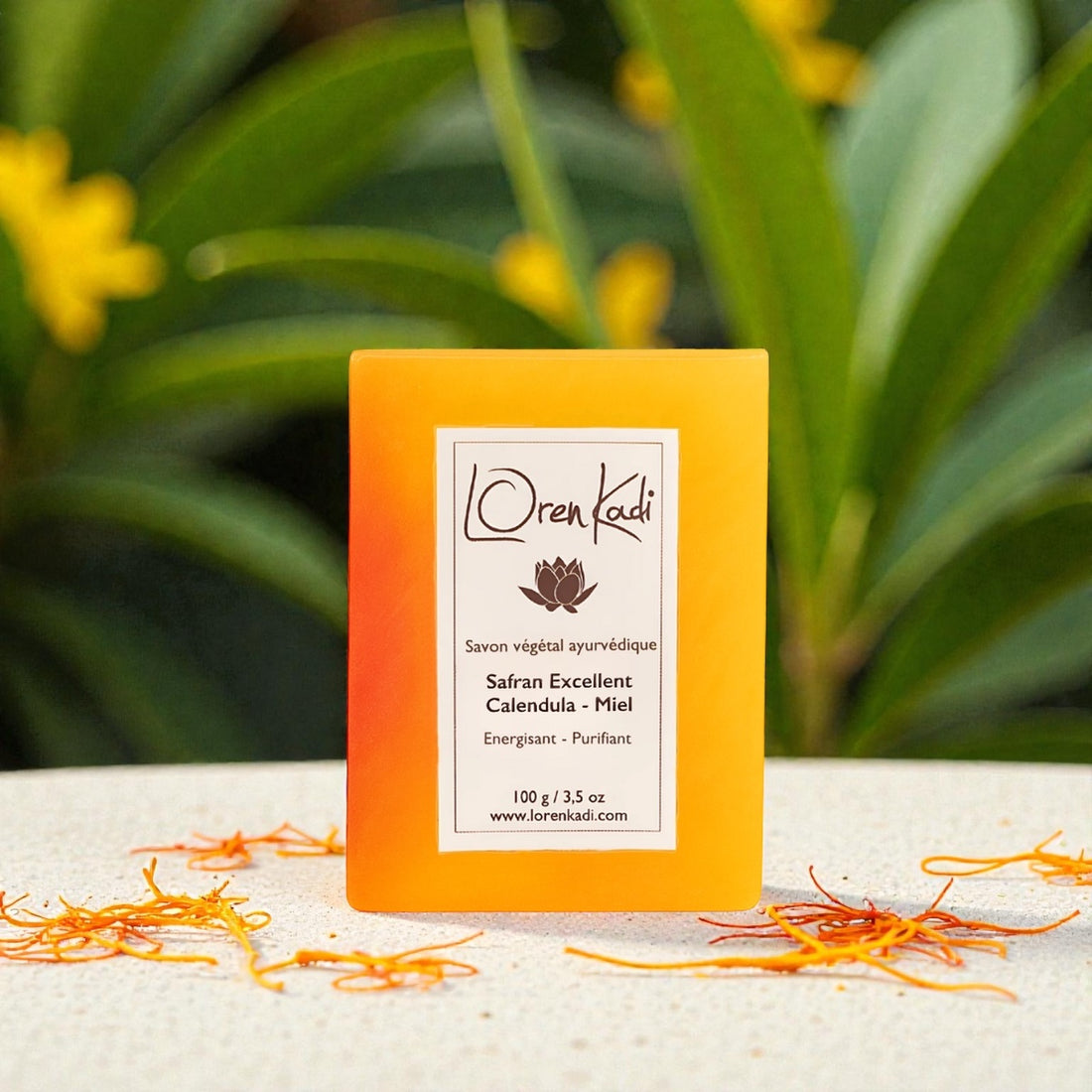 Savon ayurvédique - Safran Excellent