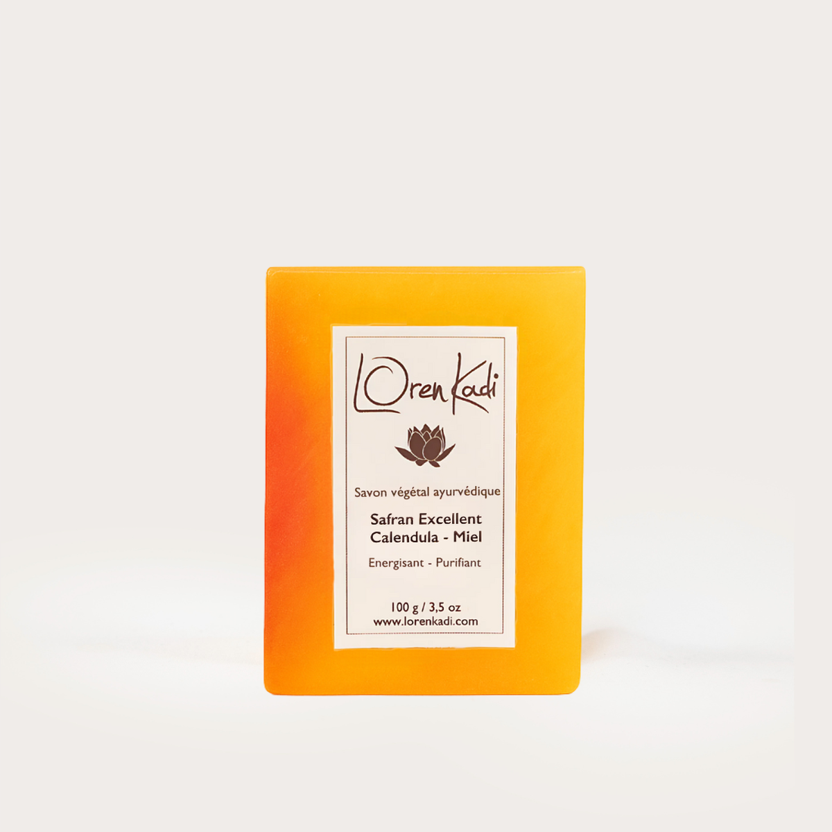 Savon ayurvédique - Safran Excellent