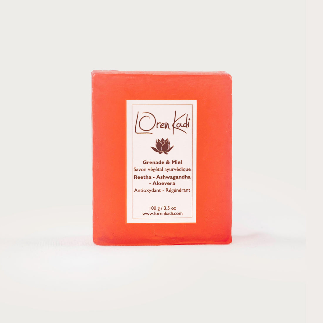 Savon ayurvédique - Grenade &amp; Miel
