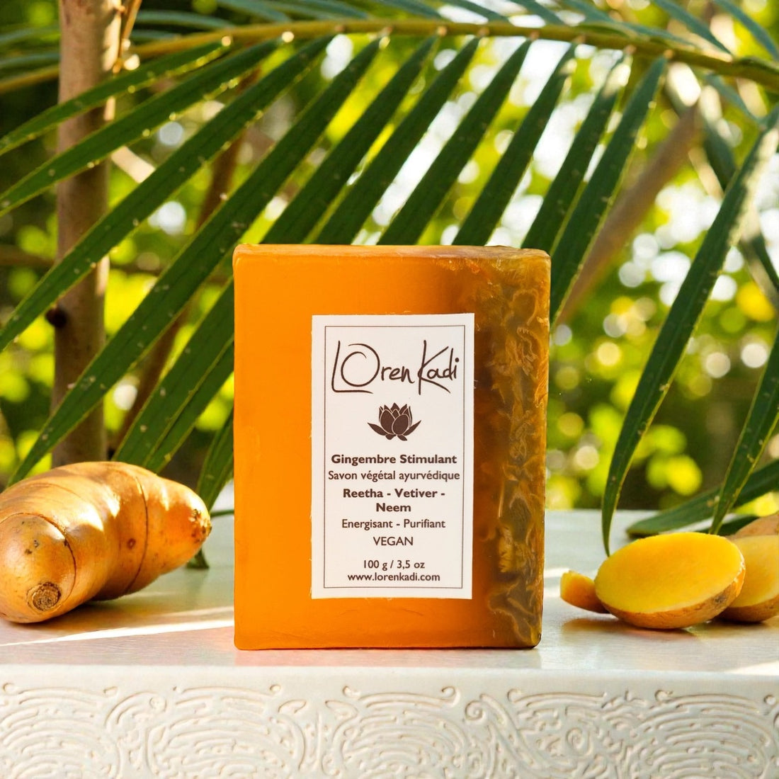 Savon ayurvédique - Gingembre Stimulant