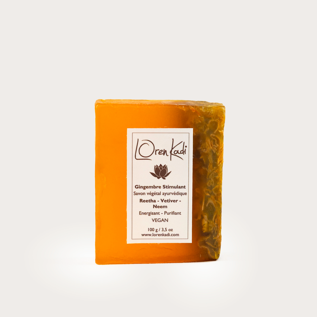 Savon ayurvédique - Gingembre Stimulant