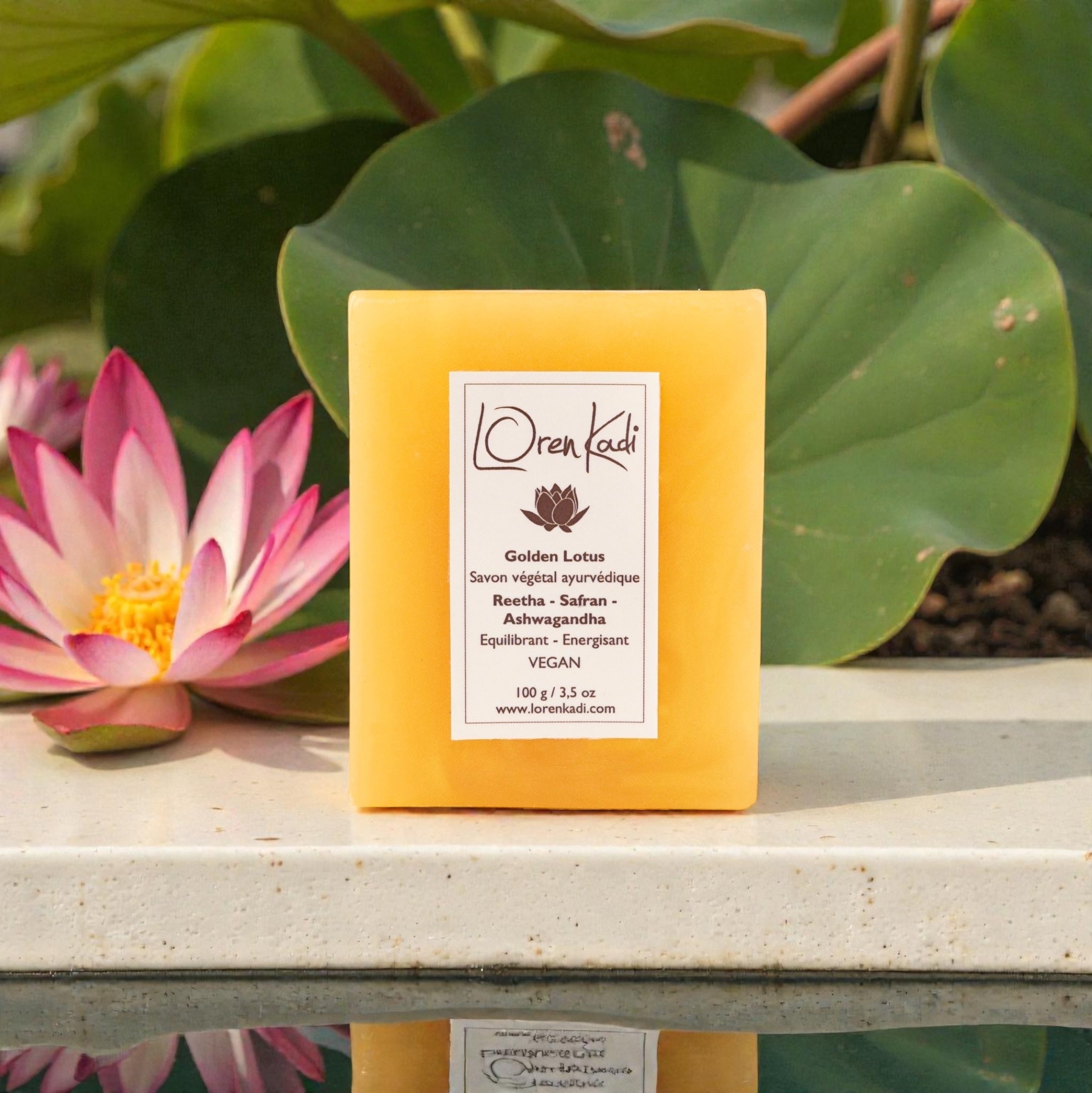 Savon ayurvédique - Golden Lotus