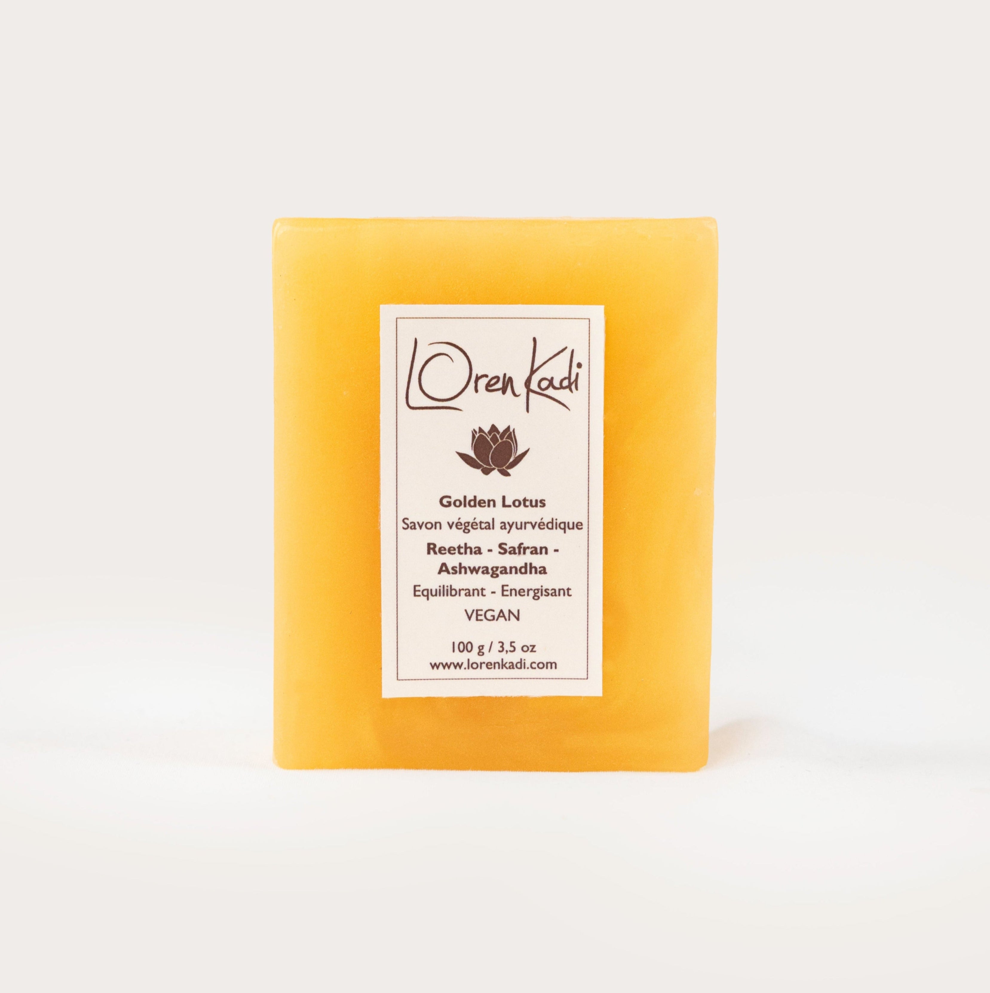 Savon ayurvédique - Golden Lotus