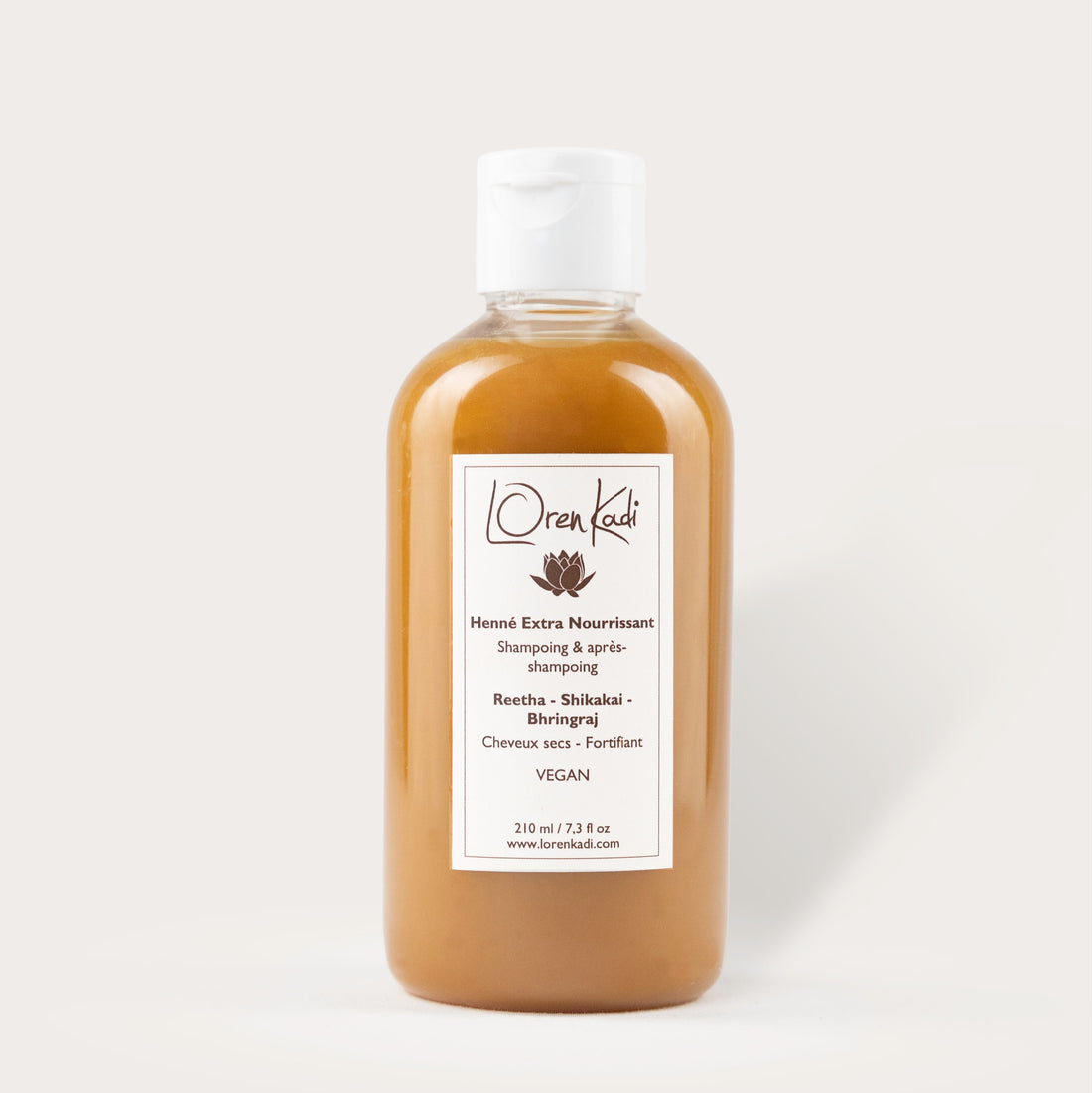 shampoing et après shampoing ayurvédique extra nourrissant au henné pour cheveux secs