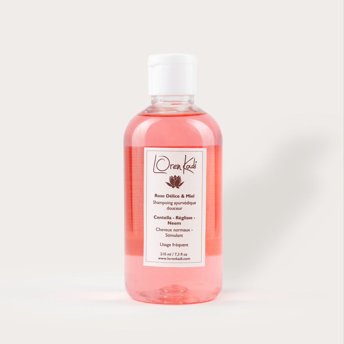 Shampoing ayurvédique cheveux normaux - Rose délice &amp; Miel