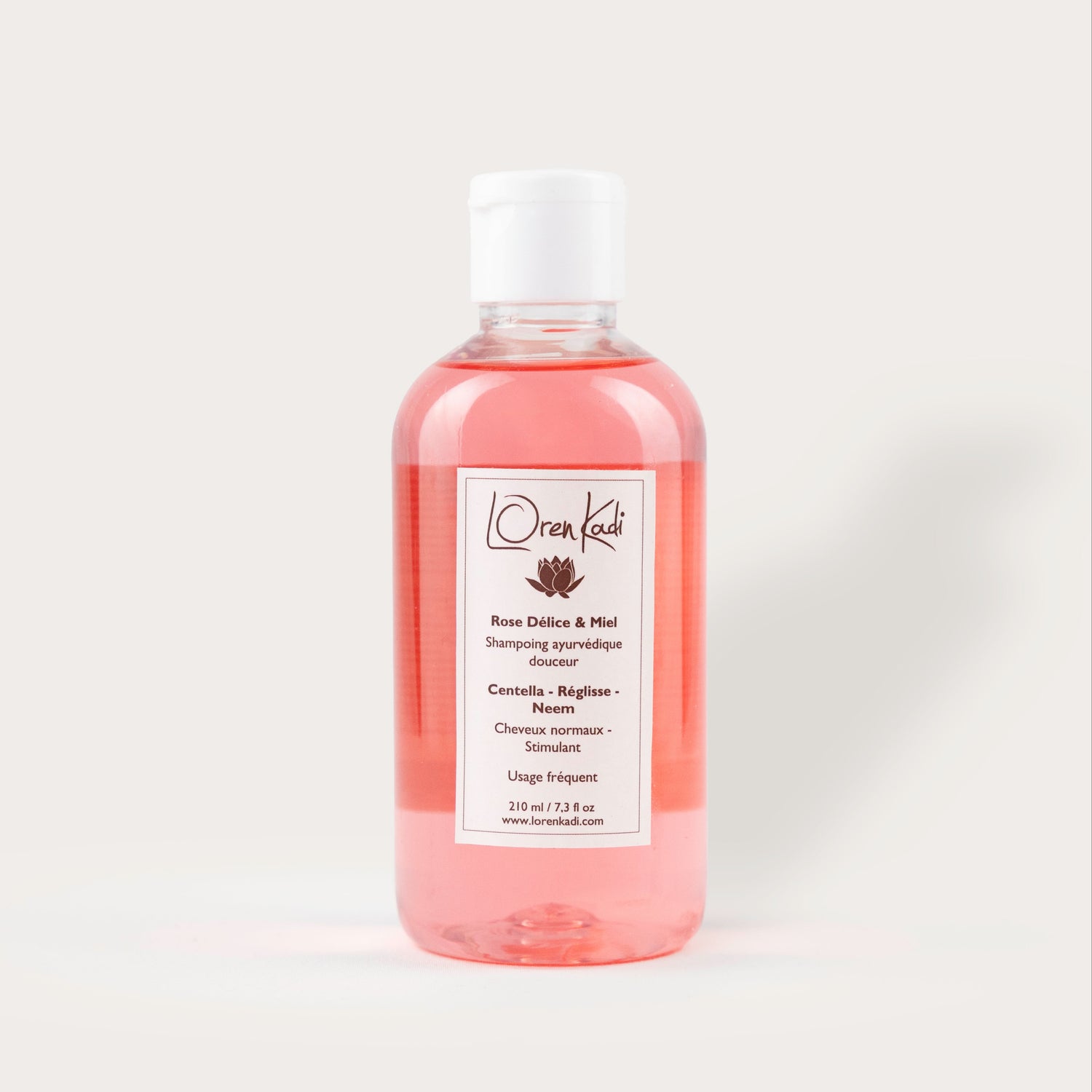 Shampoing ayurvédique cheveux normaux - Rose délice &amp; Miel