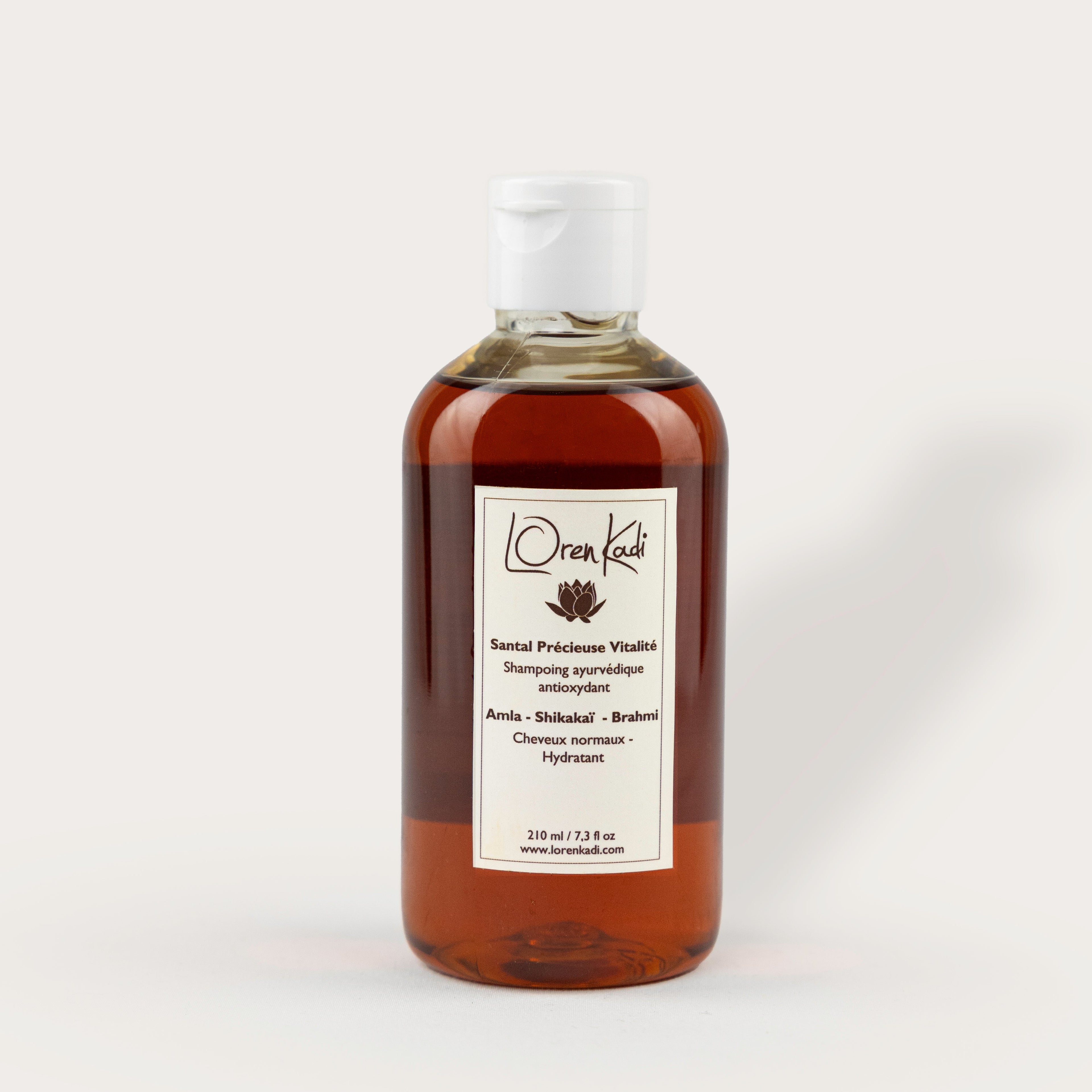 shampoing ayurvédique antioxydant au santal