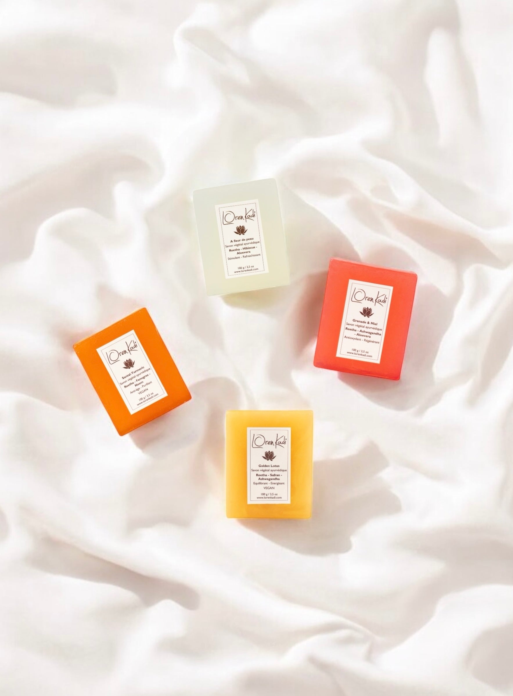 savons naturels ayurvédiques fait main